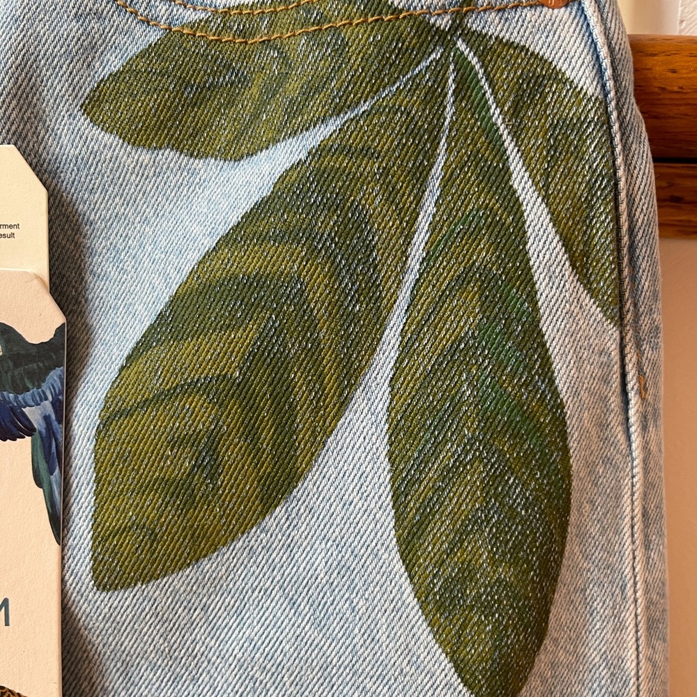 Levi’s Farm X Rio NWT rare parrot jean Sz 24–Sz 0 - Picture 4 of 16